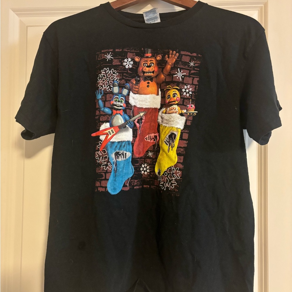 Five Nights at Freddy's Holiday Stocking Graphic Tee